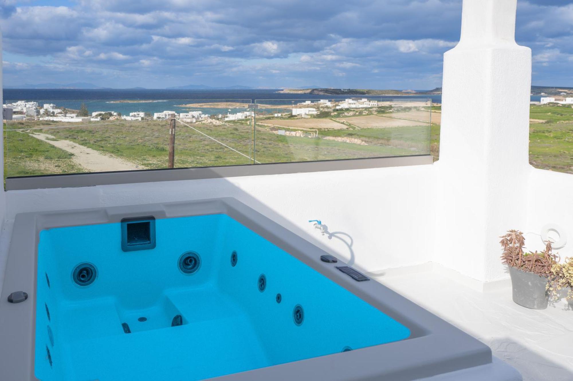 Pure White 1Bd House With Amazing Sea Views In Naousa Εξωτερικό φωτογραφία